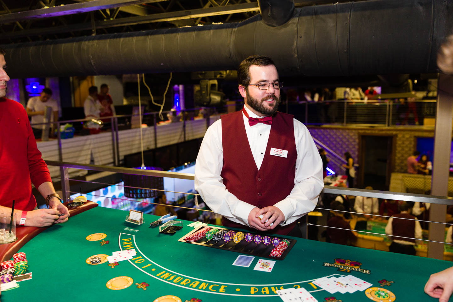Dealer In A Casino